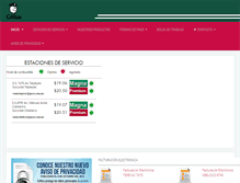 Tablet Screenshot of gaxco.com.mx